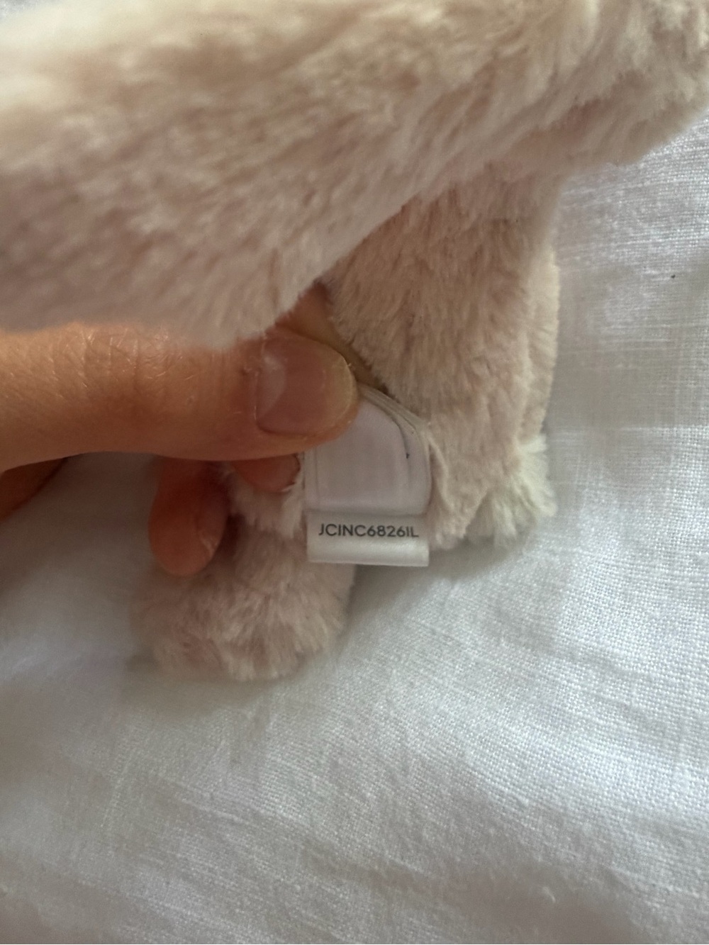 Jellycat - Bashful Blush Bunny Bag Charm - Rare !! 🩰 - Picture 8 of 8